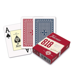 FOURNIER NAIPES POKER 818 NRO GRANDE ROJO - comprar online