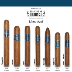 FRANCISCO DE MIRANDA ROBUSTO X1 (AZUL / CELOFAN) - REP. DOMINICANA - comprar online