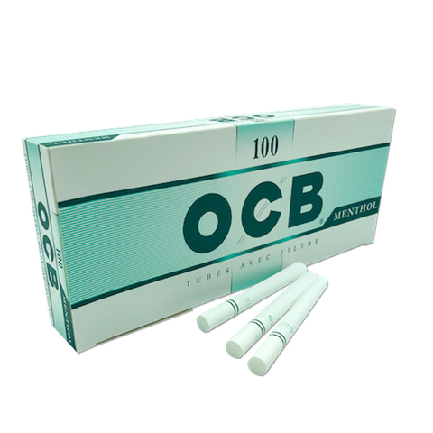 Tubos OCB 100 Menthol - B2D Distribuciones