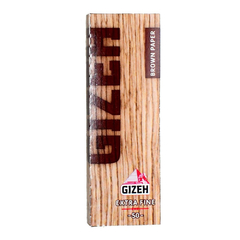 GIZEH PAPEL 1 1/4 BROWN EXTRA FINE X50 - comprar online