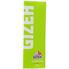 GIZEH PAPEL NRO 8 SUPER FINE X50 (VERDE CLARO)