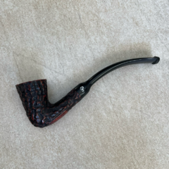 PIPA PETERSON CALABASH RUSTIC - IRLANDA - Estate Pipes Buenos Aires