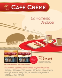 CAFE CREME FINOS ORIGINAL CAJA X10 en internet