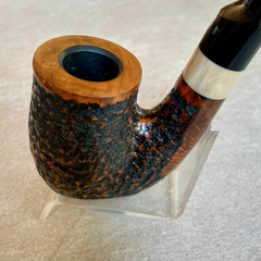 PIPA ESTATE LORENZO TITANO IVORY (9MM, CON CAJA Y FUNDA) - ITALIA - Estate Pipes Buenos Aires