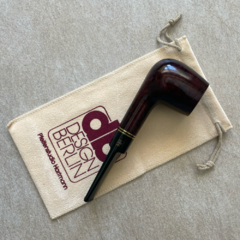 PIPA DESIGN BERLIN STRAIGHT BILLIARD CABERNET 9MM - ALEMANIA - Estate Pipes Buenos Aires