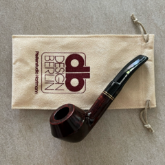 PIPA DESIGN BERLIN BENT BULLDOG CABERNET 9MM - ALEMANIA (copia) - Estate Pipes Buenos Aires