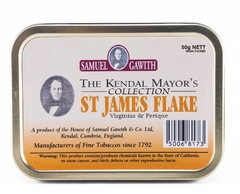 TABACO SAMUEL GAWITH ST. JAMES FLAKE - LATA 50grs