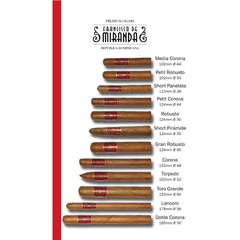 FRANCISCO DE MIRANDA ROBUSTO X1 (BORDO / CELOFAN) - REP. DOMINICANA - comprar online