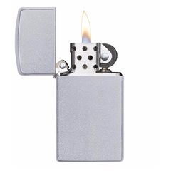 ENCENDEDOR ZIPPO SLIM GRIS (1605) - HECHO EN USA en internet