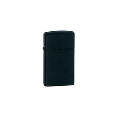 Imagen de ENCENDEDOR ZIPPO SLIM NEGRO (1618) - HECHO EN USA