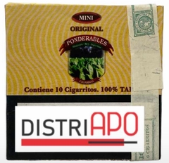 Ponderables Mini 100% Tabaco Varios Sabores Origen Misiones Argentina - DistriApo 