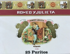 Romeo y Julieta Puritos x 25 Cigarritos Mecanizados Origen Cuba - DistriApo 