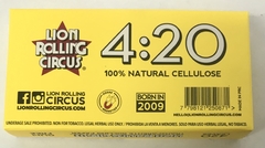 Papel de Celulosa Lion Rollin Circus 4:20 1 1/4 (78mm) x 420 Hojas - DistriApo 