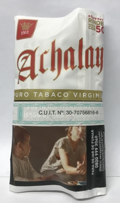 Achalay Puro Tabaco Virginia 40gr "PRECIOS DIFERENTES SEGÚN SABOR" - DistriApo 