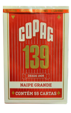 CARTAS COPAG 139 ROJO (Naipe Grande)