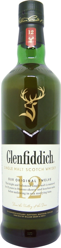 Glenfiddich 12 años 750 ml