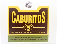 Caburitos Medio Toscano Caja x10 sobres (50 u.) en internet