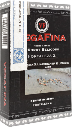 Vega Fina Fortaleza 2 Short Belicoso x3