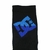 MEIA DC SHOES CANO ALTO CANELADO PRETO AZUL - comprar online