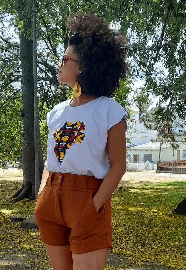 Roupas com estampas afros 2025