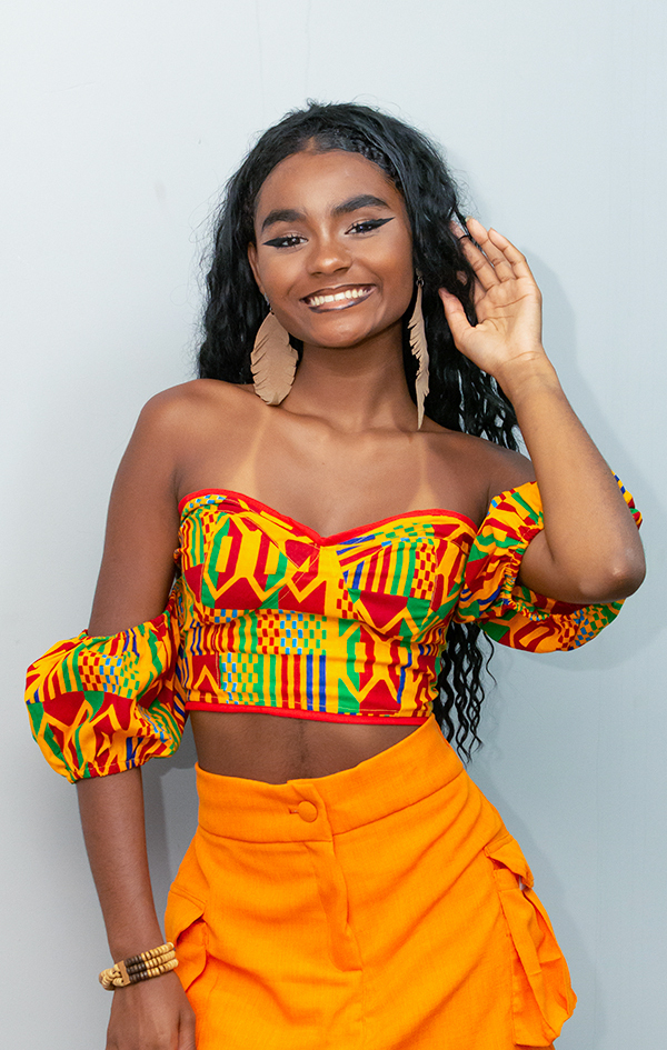 Roupas com store tecidos africanos