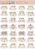 A6 Modelo 2055 - Emoji de gatinhos