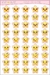 Pocket Modelo 650 - Emoji estrelinhas marcadoras