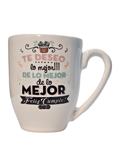 TAZAS CERAMICA CON TEXTO - comprar online