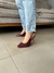 Imagem do Scarpin Clean slingback verniz cherry