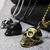 Collar Cadena Dije Calavera Skull Acero Inoxidable - tienda online