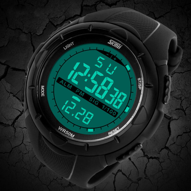 Reloj Skmei 1025 Hombre Militar Digital Sumergible Alarma