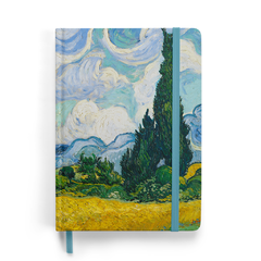 Caderno Sketchbook Obras de Arte - Campo de Trigo