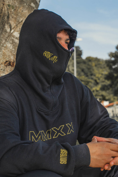 MOLETOM VANDAL PRETO NEST PANOS COLLAB SÍNTESE - EDIÇÃO ESPECIAL MMXX - PRÉ VENDA - comprar online