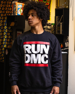 MOLETOM NEST PANOS TRADICIONAL RUN DMC PRETO - NEmt06