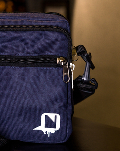 SHOULDER BAG NEST PANOS REFLETIVA AZUL MARINHO - NESB31 - comprar online