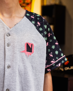 CAMISA NEST PANOS BASEBALL FLAMINGO MESCLA - NECBF02 - comprar online