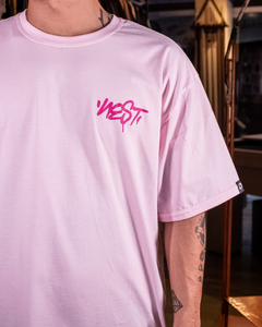 CAMISETA NEST PANOS ROSA NEST TAG ROSA - NECA029 na internet