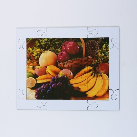 Kit Quebra-Cabeça Cognitivo para Idosos - Frutas Coloridas - 60