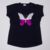 Remera Azul Mariposa - comprar online