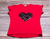 Remera Corazón animal lentj reversible manga corta - Roja