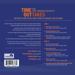 CD Dave Brubeck - Time OutTakes (importado) - comprar online