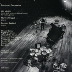 CD Joe Lovano, Marilyn Crispell & Carmen Castaldi - Garden Of Expression (Importado) - comprar online