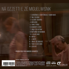 CD Ná Ozzetti e Zé Miguel Wisnik - Ná e Zé contracapa