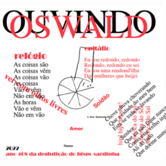 CD Ouvindo Oswald - A Poesia de Oswald de Andrade