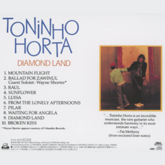 CD Toninho Horta - Diamond Land / contracapa