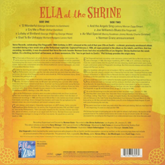 LP Ella Fitzgerald - Ella at the Shrine (importado) - comprar online
