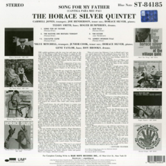 LP Horace Silver - Song For My Father (Importado) - comprar online
