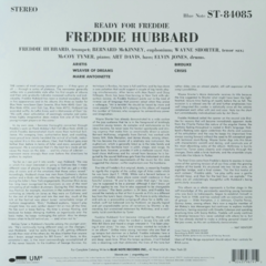 LP Freddie Hubbard - Ready For Freddie / contracapa