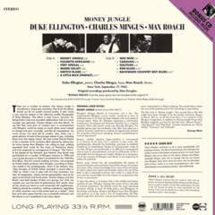 LP Duke Ellington, Charles Mingus e Max Roach - Money Jungle (Importado) - comprar online