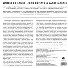 LP João Donato e Jards Macalé - Síntese do Lance - comprar online